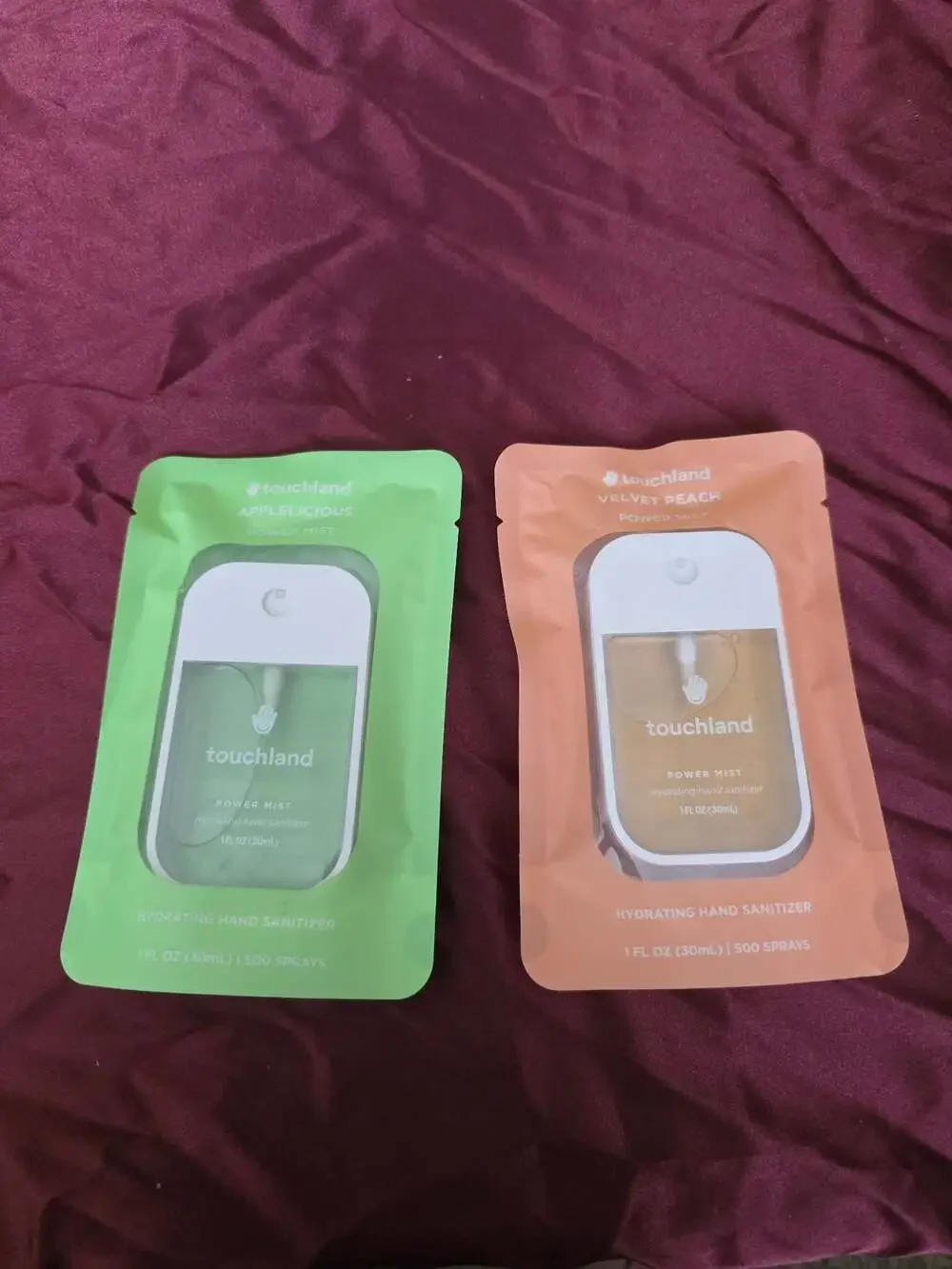 Touchland Power Mist Hydrating Hand Sanitizer Bundle of Two Scents